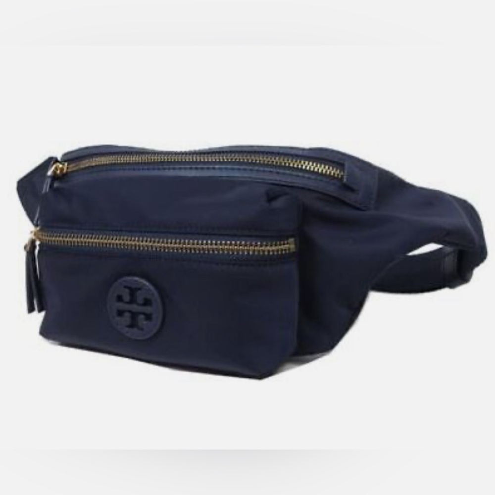 💯 Tory Burch Nylon beltbag (Navy blue)